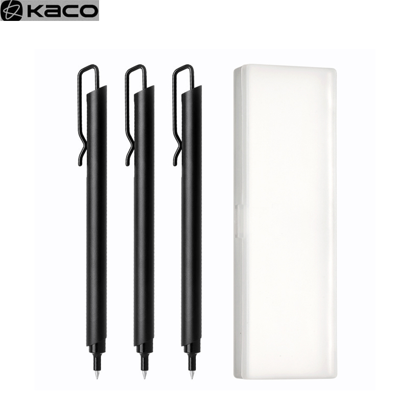 Office Stationery Supply Business - Kaco 금속 사인펜 젤 펜용 리필