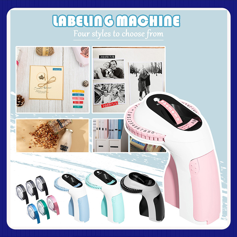 Label Printer Tape - 3D 라벨 프린터 엠보싱 라벨 테이프