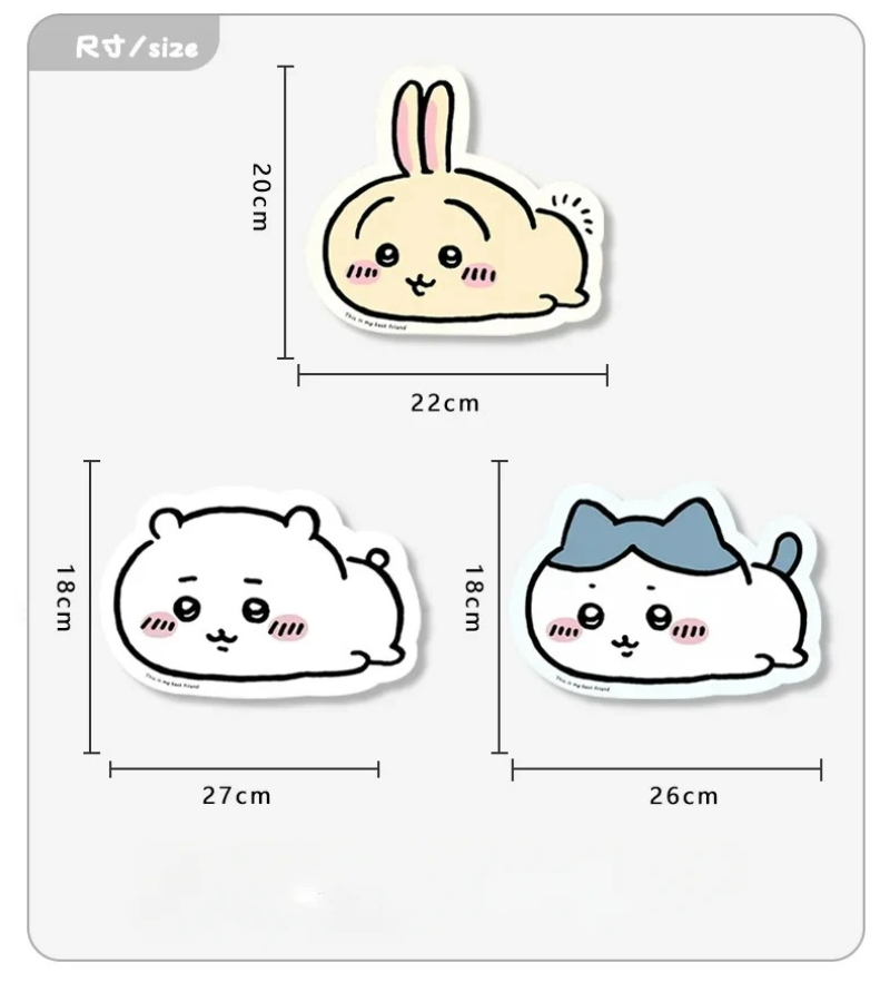 Chiikawa Cartoon Jiyi Usagi Ha - Office Supply Office Stationery Items 리뷰 및 가격