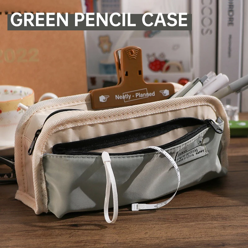 대용량 연필 케이스 최소한의 디자인 연필 파우치 어린이 - Office Supply Office Stationery Items 리뷰 및 가격