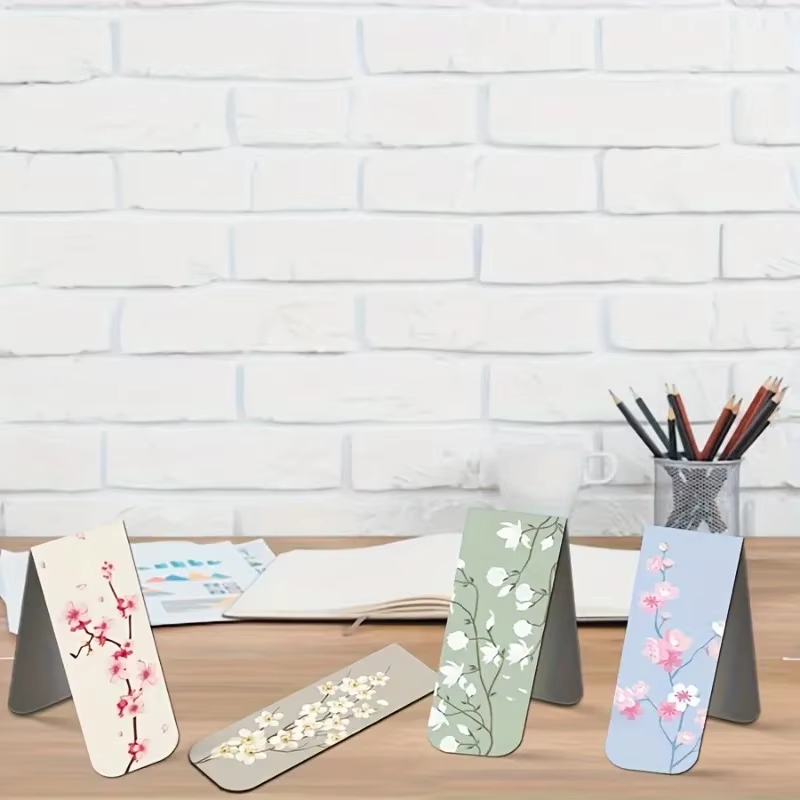 여성을위한 5PCS 자기 북마크 꽃 플래너 자기 북마크 - Bookmark Magnetic Clip 리뷰 및 가격