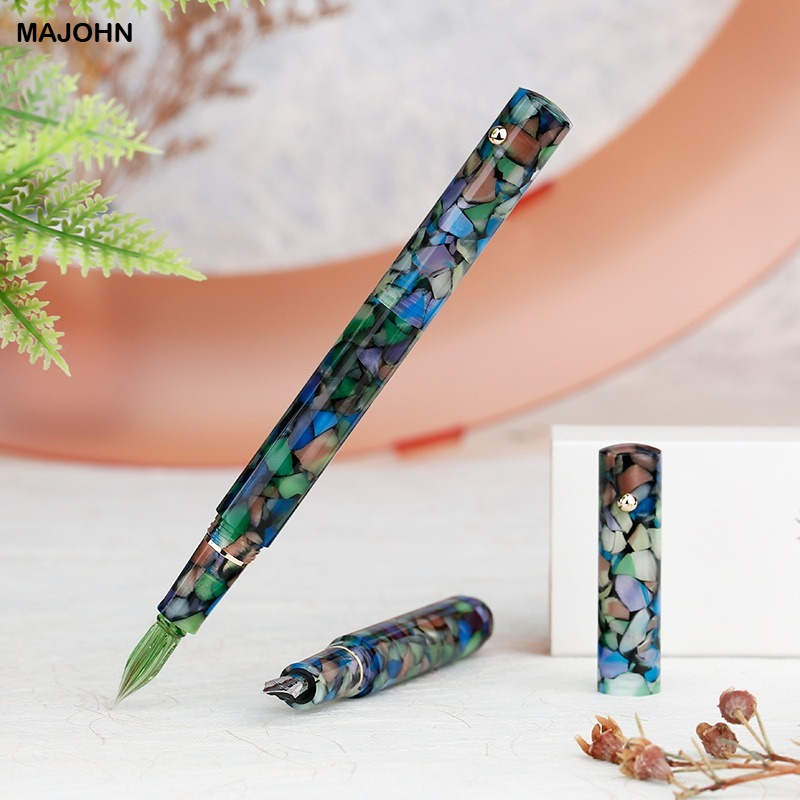 마존 N8 레진 유리 딥펜 잉크펜 수제 닙 필기용 만년 - Office Stationery Supply Business 리뷰 및 가격