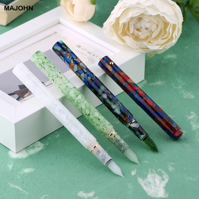 마존 N8 레진 유리 딥펜 잉크펜 수제 닙 필기용 만년 - Office Stationery Supply Business 리뷰 및 가격