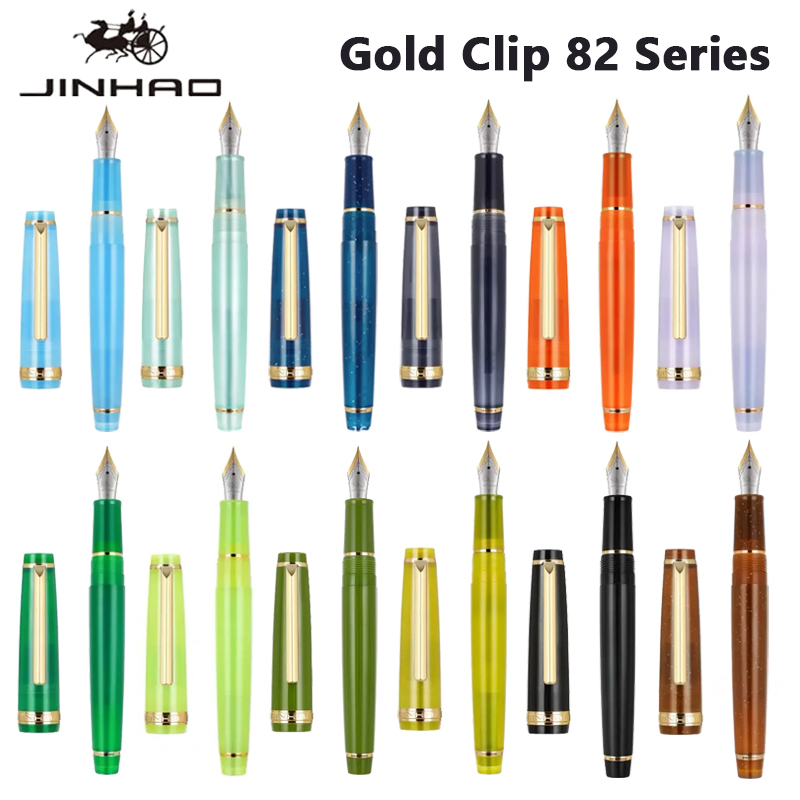 Jinhao 82 만년필 골든 클립 EF/F/M 펜촉  - Office Stationery Supply Business 리뷰 및 가격