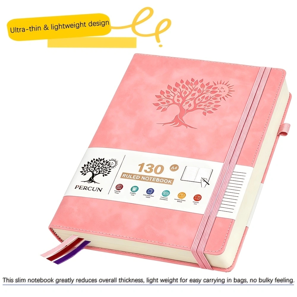 A4 줄 있는 하드커버 다이어리 노트, 인조 PU 가죽 - Journal Leather Hardcover 리뷰 및 가격