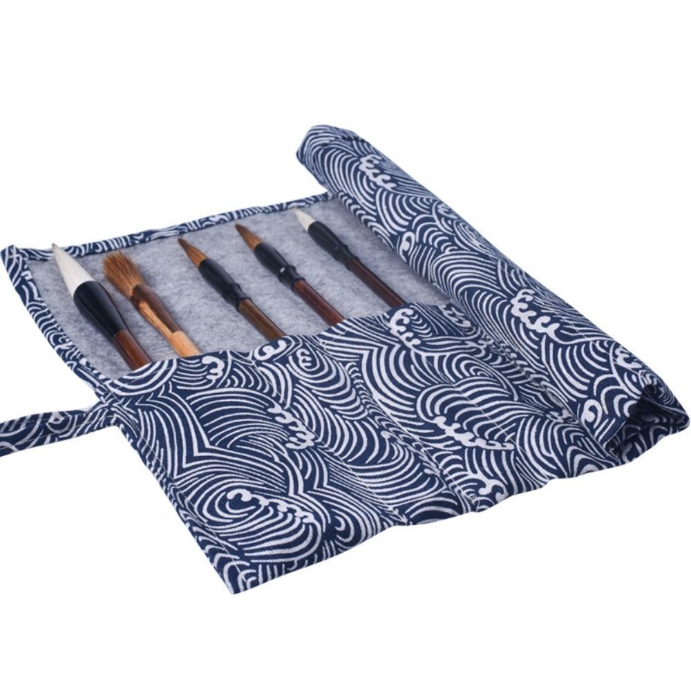 중국 스타일 롤펜 커튼 롤업 빈티지 펜 홀더 수납 파우 - Pen Pouch Roll 리뷰 및 가격